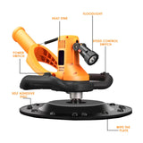 Maxbell Wall Smoothing Polishing Machine Concrete Mixer 1to 6 Speed Dimming for Wall