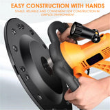 Maxbell Wall Smoothing Polishing Machine Concrete Mixer 1to 6 Speed Dimming for Wall