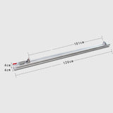 Maxbell Guide Ruler Fixing Clip Adjustable Clamping Wood Board Clamp Woodworking 1.2m