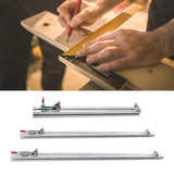 Maxbell Guide Ruler Fixing Clip Adjustable Clamping Wood Board Clamp Woodworking 1.2m