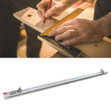 Maxbell Guide Ruler Fixing Clip Adjustable Clamping Wood Board Clamp Woodworking 1.2m