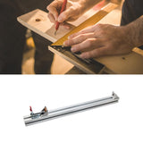 Maxbell Guide Ruler Fixing Clip Adjustable Clamping Wood Board Clamp Woodworking 0.6m