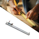 Maxbell Guide Ruler Fixing Clip Adjustable Clamping Wood Board Clamp Woodworking 0.6m