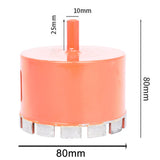 Maxbell Drill Bit Hole Opener Tools Hand Tools Core Bits for Stone Granite Ceramic 80mm