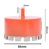 Maxbell Drill Bit Hole Opener Tools Hand Tools Core Bits for Stone Granite Ceramic 95mm
