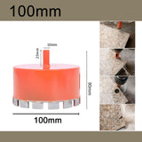 Maxbell Drill Bit Hole Opener Tools Hand Tools Core Bits for Stone Granite Ceramic 100mm