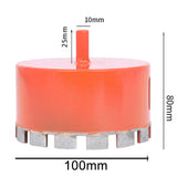 Maxbell Drill Bit Hole Opener Tools Hand Tools Core Bits for Stone Granite Ceramic 100mm
