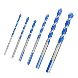 Maxbell Alloy Twist Drill Bit Set Cutter Tools Spear Head for Brick Glass Concrete style D