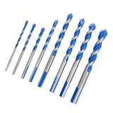 Maxbell Alloy Twist Drill Bit Set Cutter Tools Spear Head for Brick Glass Concrete style F