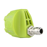 Maxbell High Pressure Washer Nozzle Multi Degree 1/4 inch Quick Plug for Car Washing Green