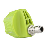 Maxbell High Pressure Washer Nozzle Multi Degree 1/4 inch Quick Plug for Car Washing Green