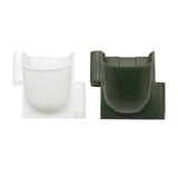 Maxbell Garden Wall Planter Hanging Planters Flower Pots for Porch Patio Decoration White