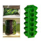 Maxbell Garden Wall Planter Hanging Planters Flower Pots for Porch Patio Decoration White