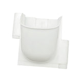 Maxbell Garden Wall Planter Hanging Planters Flower Pots for Porch Patio Decoration White