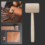 Maxbell Wooden Mallet Hammer Wooden Mallet Hammer Malle for DIY Woodworking Carving