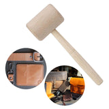 Maxbell Wooden Mallet Hammer Wooden Mallet Hammer Malle for DIY Woodworking Carving