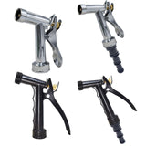 Maxbell Alloy Garden Watering Nozzle Non Slip for Car Washing Lawns Pets Showering 5.5inch Style A