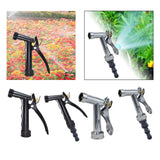 Maxbell Alloy Garden Watering Nozzle Non Slip for Car Washing Lawns Pets Showering 5.5inch Style A