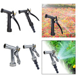Maxbell Alloy Garden Watering Nozzle Non Slip for Car Washing Lawns Pets Showering 5.5inch Style A