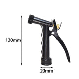 Maxbell Alloy Garden Watering Nozzle Non Slip for Car Washing Lawns Pets Showering 5.5inch Style A