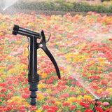 Maxbell Alloy Garden Watering Nozzle Non Slip for Car Washing Lawns Pets Showering 5.5inch Style B