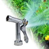 Maxbell Alloy Garden Watering Nozzle Non Slip for Car Washing Lawns Pets Showering 4.5inch Style A