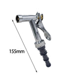 Maxbell Alloy Garden Watering Nozzle Non Slip for Car Washing Lawns Pets Showering 4.5inch Style B