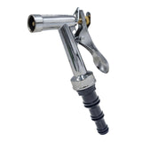Maxbell Alloy Garden Watering Nozzle Non Slip for Car Washing Lawns Pets Showering 4.5inch Style B