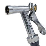 Maxbell Alloy Garden Watering Nozzle Non Slip for Car Washing Lawns Pets Showering 4.5inch Style B