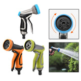 Maxbell Front Hose Sprayer Heavy Duty Adjustable for Car Garden Orange