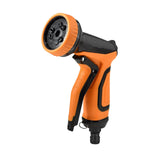 Maxbell Front Hose Sprayer Heavy Duty Adjustable for Car Garden Orange