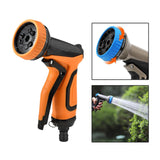 Maxbell Front Hose Sprayer Heavy Duty Adjustable for Car Garden Orange