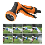 Maxbell Front Hose Sprayer Heavy Duty Adjustable for Car Garden Orange