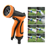 Maxbell Front Hose Sprayer Heavy Duty Adjustable for Car Garden Orange