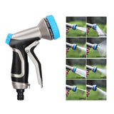 Maxbell Front Hose Sprayer Heavy Duty Adjustable for Car Garden Blue