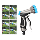 Maxbell Front Hose Sprayer Heavy Duty Adjustable for Car Garden Blue