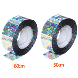 Maxbell Bird Scare Tape Stop Birds from Hitting Windows Reflective for Outdoor 50cm long