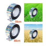 Maxbell Bird Scare Tape Stop Birds from Hitting Windows Reflective for Outdoor 50cm long