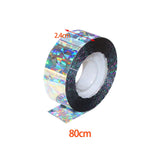 Maxbell Bird Scare Tape Stop Birds from Hitting Windows Reflective for Outdoor 80cm long