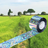Maxbell Bird Scare Tape Stop Birds from Hitting Windows Reflective for Outdoor 80cm long