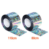 Maxbell Bird Scare Tape Keep Reflective Flashing Double Sided for Garden Outdoor 80cm