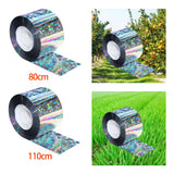 Maxbell Bird Scare Tape Keep Reflective Flashing Double Sided for Garden Outdoor 80cm