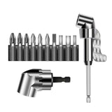 Maxbell Hex handle Screwdriver Angled Bit Holder Adjustable for Buffing Attachments Long and short