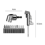 Maxbell Hex handle Screwdriver Angled Bit Holder Adjustable for Buffing Attachments Long and short