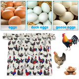 Maxbell Eggs Collecting Apron Fresh Eggs Holder Holding for Garden Outdoor Housewife