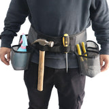 Maxbell Adjustable Tool Belt Bag Tool Carry Bag Tool Storage Bag for Woodworker