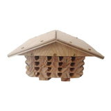 Maxbell Handmade Bee Hotel Bees Habitat Bees Shelter Bees Hut for Balcony Home Yard