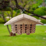 Maxbell Handmade Bee Hotel Bees Habitat Bees Shelter Bees Hut for Balcony Home Yard