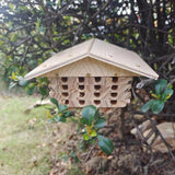 Maxbell Handmade Bee Hotel Bees Habitat Bees Shelter Bees Hut for Balcony Home Yard
