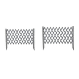 Maxbell Garden Trellis Fence Yard Pet Gates Restaurant Stair Expandable Wooden Fence Length 170cm